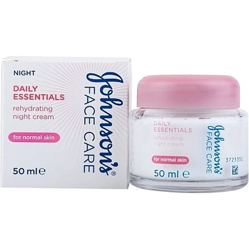 Johnson's Daily Essentials Ночной увлажняющий крем для нормальной кожи 50 ml