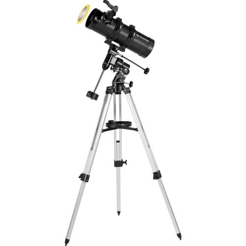 Телескоп Bresser Pluto 114/500 EQ3 Carbon із сонячним фільтром (4614500)