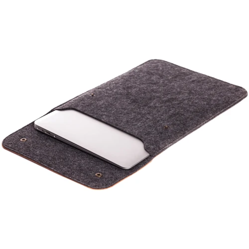 Gmakin Case Slim Felt Two Buttons Brown/Black (GM64-12) for MacBook 12": Тип аксессуара чехол