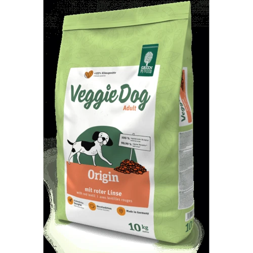 Сухий корм для собак Green Petfood VeggieDog Origin для дорослих собак із червоною сочевицею 10 кг (4032254747130): Тип Сухой корм
