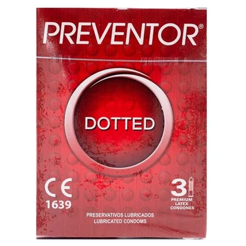 Презервативы Preventor Dotted, 3 шт.