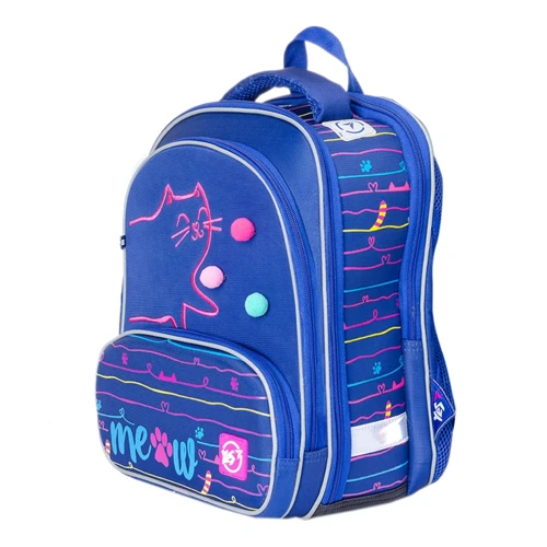 Рюкзак школьный с ортопедической спинкой YES S-30 JUNO ULTRA Meow (558151): Возрастная группа от 6 до 10 лет