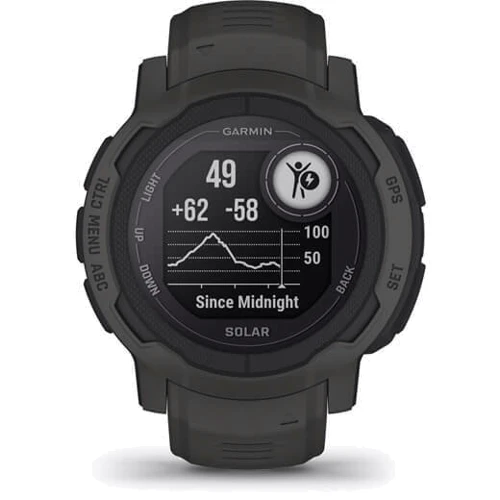 Смарт-часы Garmin Instinct 2 Solar Graphite (010-02627-00) фото 11