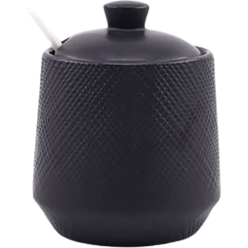 Сахарница Maestro Black с ложкой 0.3л (MR20001-09)