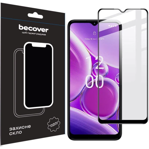 BeCover Tempered Glass Black for Nokia G42 5G (710729)