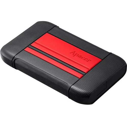 Зовнішній жорсткий диск Apacer AC633 1 TB Power Red X Tough Black (AP1TBAC633R-1)