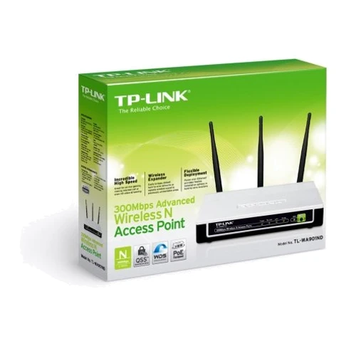 Маршрутизатор Wi-Fi TP-LINK TL-WA901ND: Смуга частот 2.4 - 2.4835 ГГц