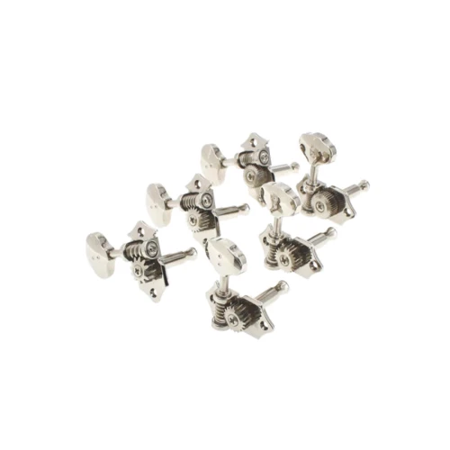 Колок Колки для гитары GRAPH TECH PRN-3424-N0 Electric 3+3 Butterbean Button Nickel