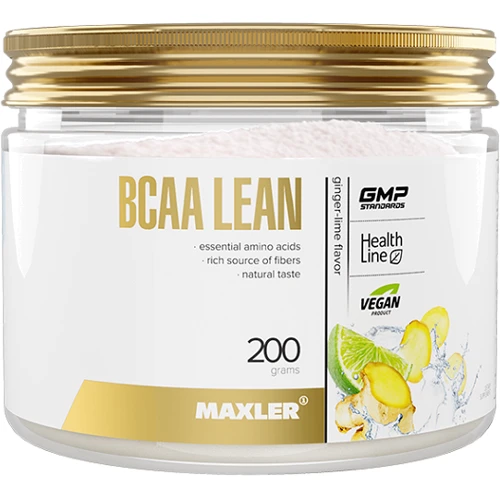 Амінокислота для спорту Maxler BCAA Lean 200 g /40 servings/ Ginger-lime