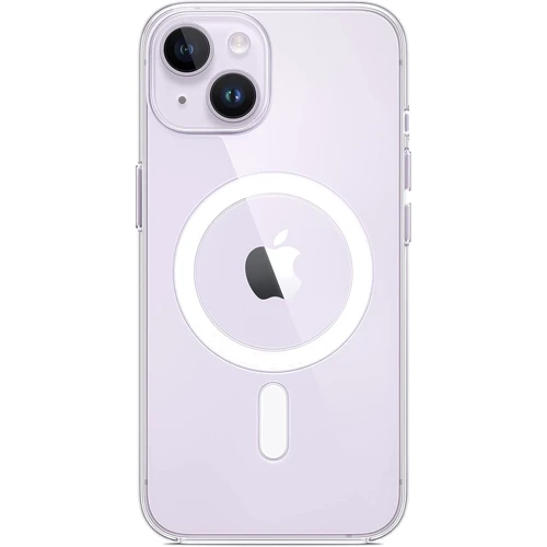 Чехол для iPhone Apple iPhone 14 Clear Case with MagSafe (MPU13ZE/A): Тип чехла накладка на заднюю часть