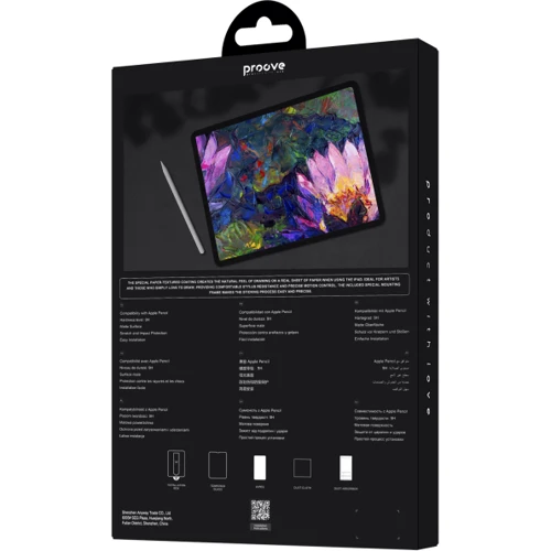Аксессуар для iPad Proove Tempered Glass Paper-like Installation Box Matte for iPad Air 11 (2024 / 2025)