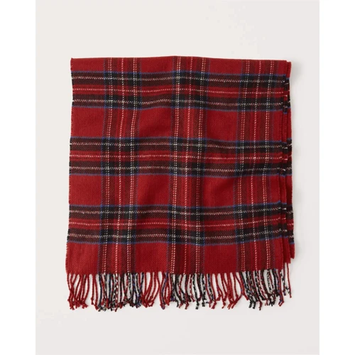 Жіночий палантин Abercrombie & Fitch червоний (AF8284W): Стать Женский