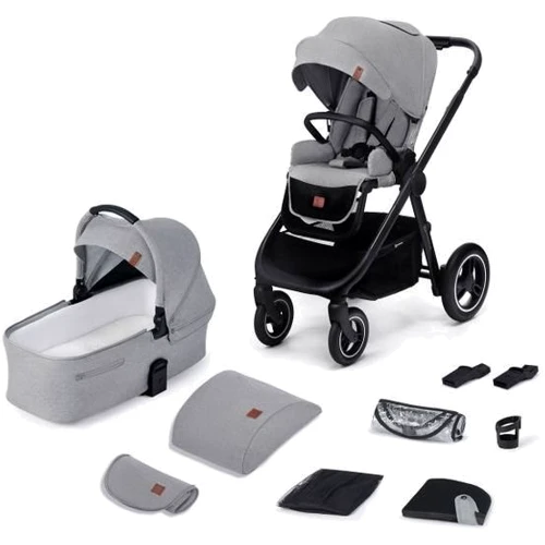 Универсальная коляска 2 в 1 Kinderkraft Everyday Light Gray (KSEVER00LGR2000): Тип коляски Универсальная коляска (2-в-1)