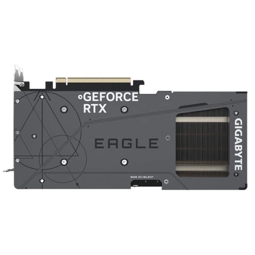 Відеокарта GIGABYTE Nvidia GeForce RTX 4070TI SUPER EAGLE OC 16G (GV-N407TSEAGLE OC-16GD): Розрядність шини пам'яті, біт 256