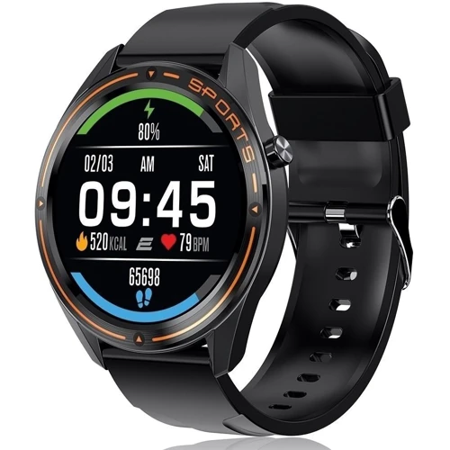 Смарт-годинник 2E MOTION GT 46mm Black-Orange