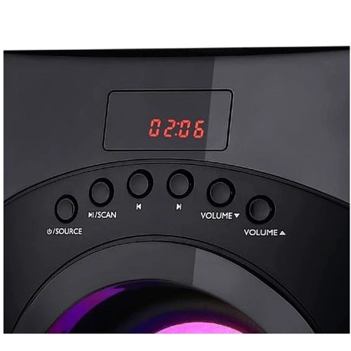 Акустическая система Gemix SB-130X Black: Выходная мощность сабвуфера 20 Вт