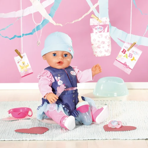 Кукла Baby Born Джинсовый стиль крохи (836385) фото 7
