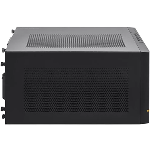 Корпус Silverstone SUGO 14 (SST-SG14B): Материал передней панели пластик