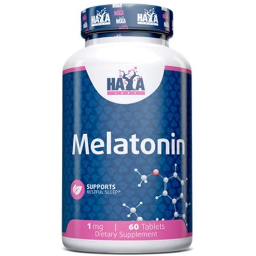 Haya Labs Melatonin Мелатонин 1 мг 60 таблеток