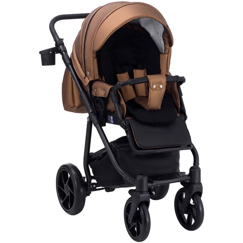 Коляска 2 в 1 Adamex Hybryd Plus шкіра 100% Y230CZ (624648): Матеріал коліс поліуретан