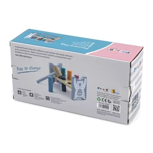 Стучалка Viga Toys PolarB Гвоздики (44009)