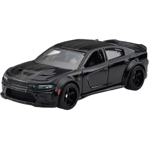 Коллекционная модель машинки Hot Wheels Dodge Charger SRT Hellcat Widebody серии Форсаж, черная (HNW46/HNW50)