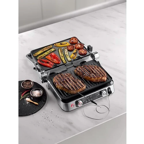 Электрогриль DeLonghi CGH 1112 DP: Тип управления Электронное
