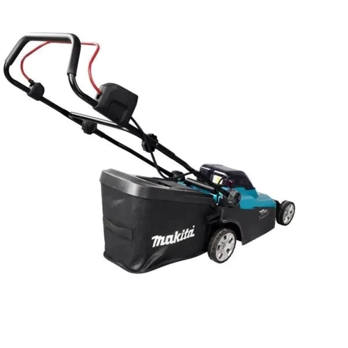 Газонокосилка Makita DLM382CM2 аккумуляторная: Выброс Задний