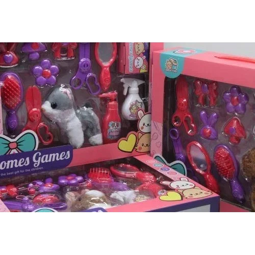 Ігровий набір Lovely Pet Грумер з песиком (12 елем) (832-197/198/199)