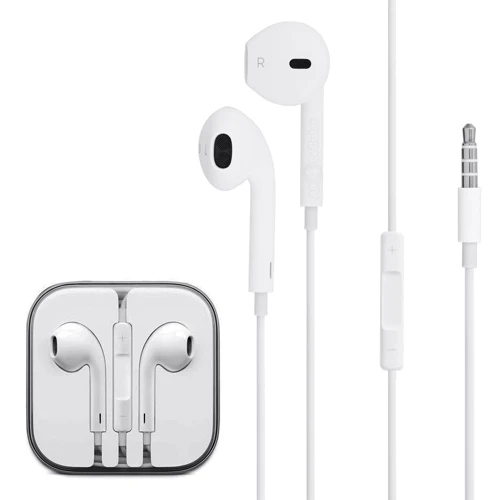 Наушники Проводная гарнитура Apple EarPods with Remote and Mic (MD827) Jack 3.5 (Plastic Box) for iPhone фото 7