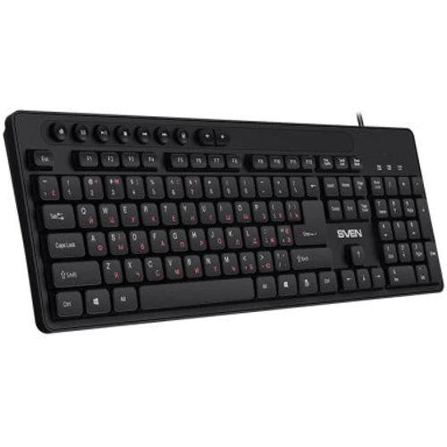Клавиатура SVEN KB-C3060 Black (00600209): Подключение проводное