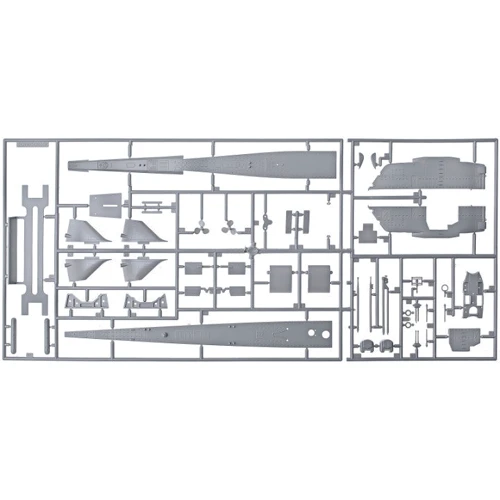 Подводная лодка Type XXI с интерьером,U-Boat XXI Type w. Interieur(RV05078 ): Тип модели подводная лодка