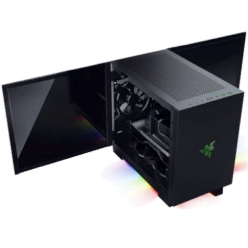 Корпус Razer Tomahawk mini-ITX ARGB (RC21-01400100-R3M1): Форм-фактор материнської плати Mini-DTX / Mini-ITX