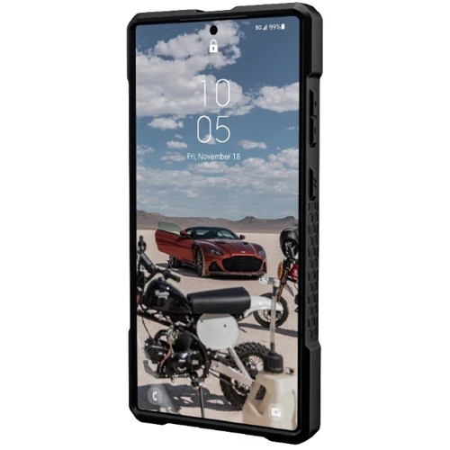 Аксессуар для смартфона Urban Armor Gear UAG Monarch Pro Carbon Fiber (214140114242) for Samsung S918 Galaxy S23 Ultra: Цвет черный
