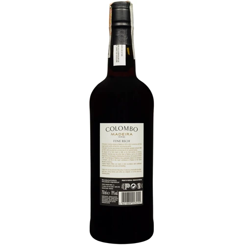Вино Colombo Madeira Rich біле солодке кріплене 0.75 л (FSH_5601889003455): Країна виробник Португалия