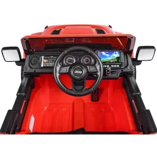 Дитячий електромобіль Джип Bambi Racer, червоний (M 4176EBLR-3)