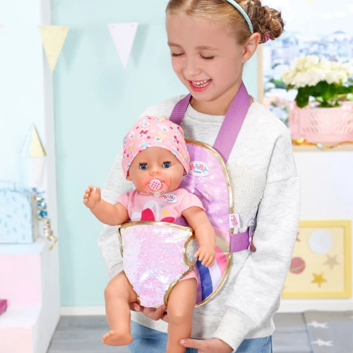 Рюкзак-кенгуру для куклы Baby Born серии "День Рождения" - Прогулка фото 3