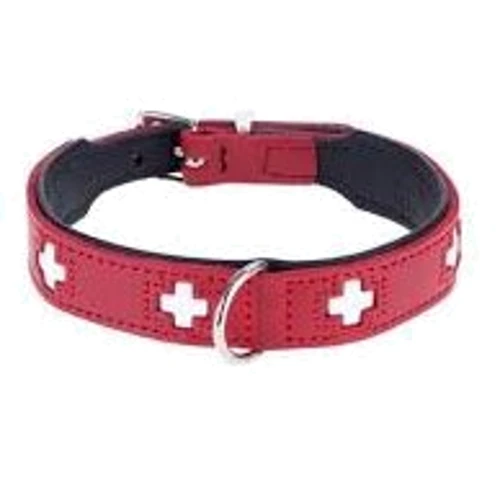 Нашийник круглий Hunter Swiss 39 мм 51-58 см червоний (4016739418692)