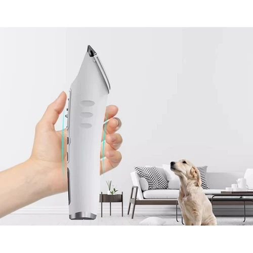 Машинка для стрижки животных аккумуляторная SMEHNSER D3 Electric Groomer Белая (1559) фото 3