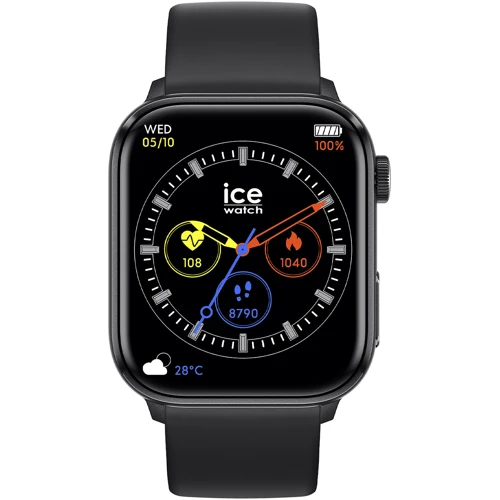 Смарт-часы Ice-Watch ICE Smart Two Black: Дисплей 1.96" AMOLED (410x560)