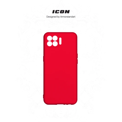 Чехол для телефонов ArmorStandart ICON Case Red for Oppo Reno 4 Lite / A93 (ARM58462): Цвет красный