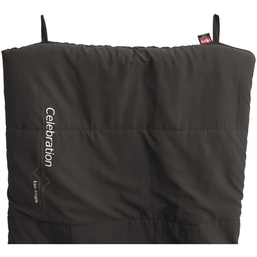 Спальный мешок Outwell Celebration Lux/+4°C Black (Left): Длина 225 см