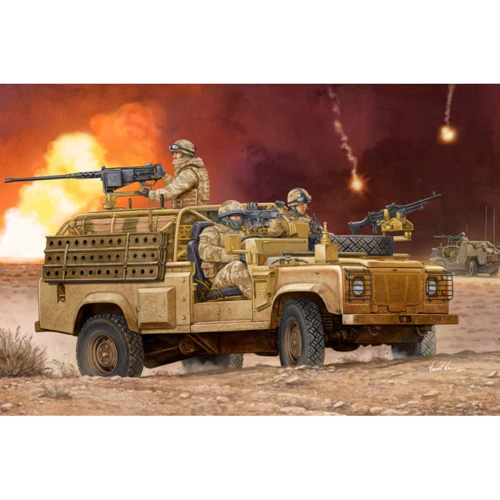 Модель Hobby Boss Сборная пластиковая модель автомобиля Land Rover Wolf (HB82446)