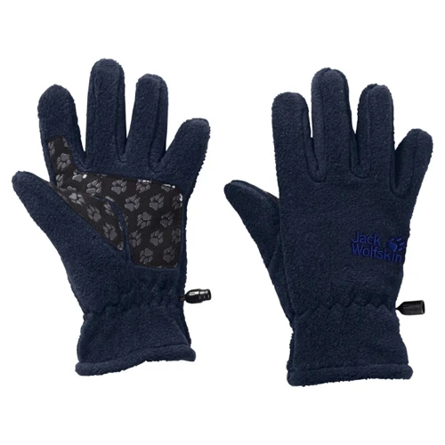 Детские перчатки Jack Wolfskin размер 128 темно-синие (1901861-1911)