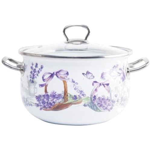 Кастрюля Gusto Premium Корзина Лаванды 20 см 4.0 л (GT-T-220-BL)