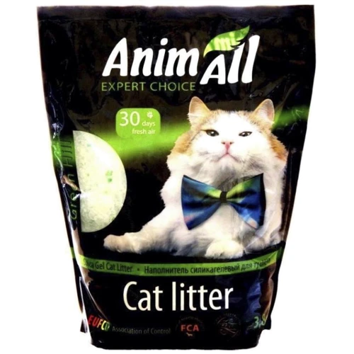 Наполнитель для кошачьего туалета AnimAll Зеленый изумруд 3.8 л