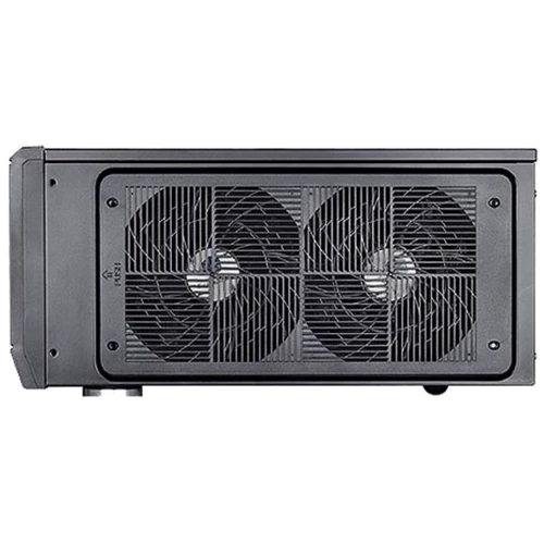 Корпус Silverstone GD10 (SST-GD10B): Материал передней панели пластик и алюминий