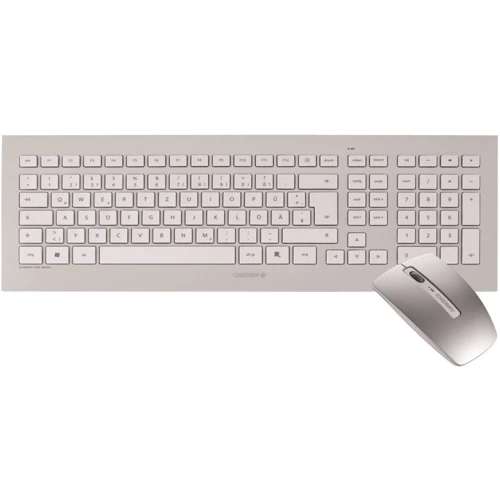Комплект беспроводной Cherry DW-8000 Silver (JD-0310): Интерфейс подключения Wireless (радио интерфейс)