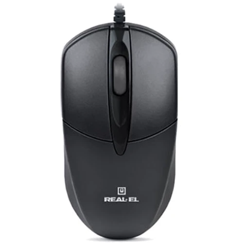 Мишка REAL-EL RM-211 Black
