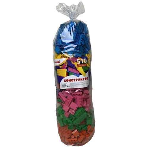 Конструктор в мешке, 510 деталей (013888/28)